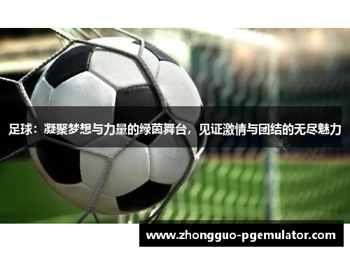 足球：凝聚梦想与力量的绿茵舞台，见证激情与团结的无尽魅力