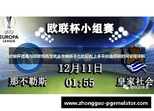 欧联杯直播与回放观看方式全攻略新手也能轻松上手平台选择和时间安排详解