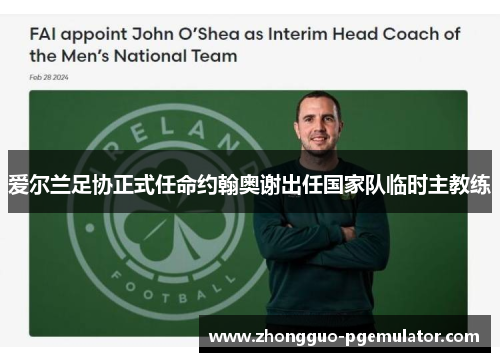 爱尔兰足协正式任命约翰奥谢出任国家队临时主教练